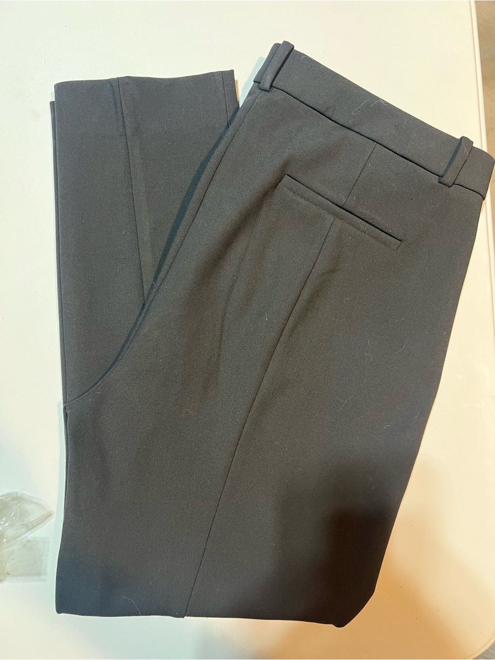 J Crew 365 Women’s High Rise Cameron Pant in Black Classic Dress Pants 14 Tall